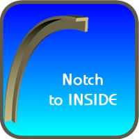 Flexible Corner Mold Bending with the Notch In